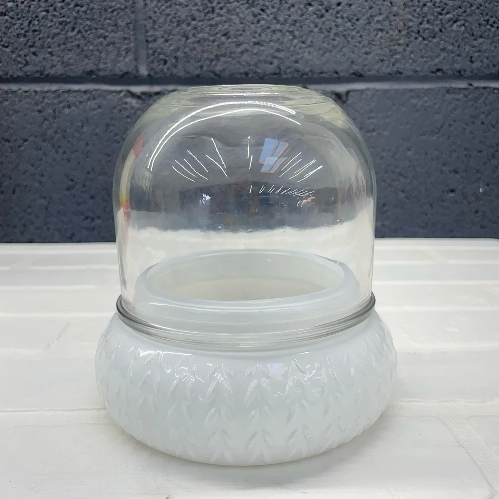 TARGET | White Snow Globe / Candy Jar / Terrarium